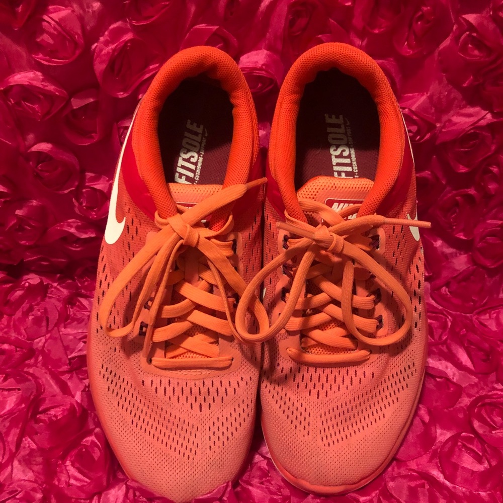 Nike Flex 2016 RN 830751-800 Bright Mango /White - Picture 5 of 8